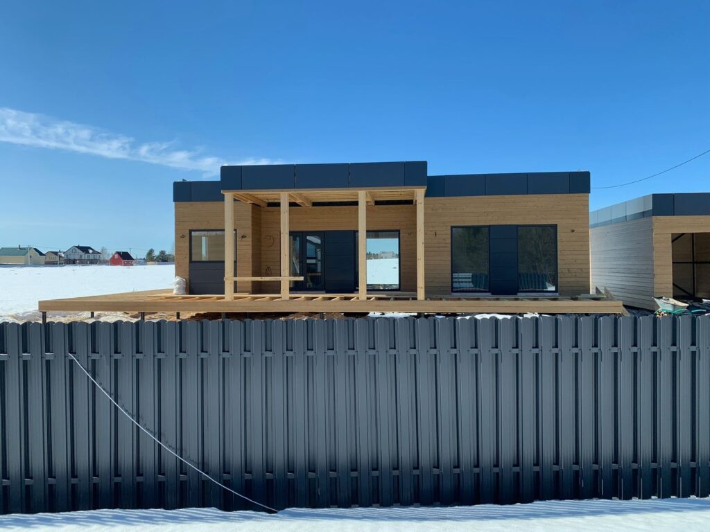 Каркасный дом 35 м2